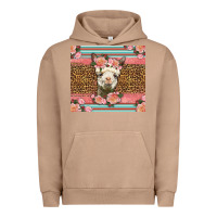 Pigment Burro llama and roses glitter Urban Hoodie - LillyAllenDesigns