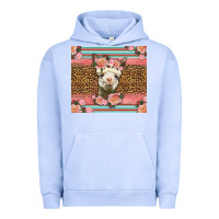 Pigment Grape Ice llama and roses glitter Urban Hoodie - LillyAllenDesigns