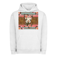 Pigment Lunar Rock llama and roses glitter Urban Hoodie - LillyAllenDesigns