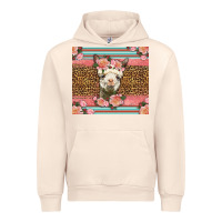 Sandshell llama and roses glitter Urban Hoodie - LillyAllenDesigns