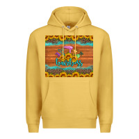 Antique Gold hairboss 200z skinny sunflowers leopard hairdresser Premium Hoodie - Artiststas