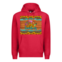Cardinal hairboss 200z skinny sunflowers leopard hairdresser Premium Hoodie - Artiststas