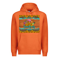 Carrot hairboss 200z skinny sunflowers leopard hairdresser Premium Hoodie - Artiststas