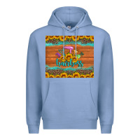 Colony Blue hairboss 200z skinny sunflowers leopard hairdresser Premium Hoodie - Artiststas