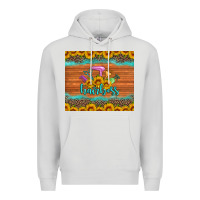 Dove Grey hairboss 200z skinny sunflowers leopard hairdresser Premium Hoodie - Artiststas