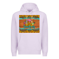 Lilac hairboss 200z skinny sunflowers leopard hairdresser Premium Hoodie - Artiststas