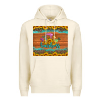 Tofu hairboss 200z skinny sunflowers leopard hairdresser Premium Hoodie - Artiststas