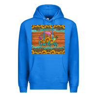 True Royal hairboss 200z skinny sunflowers leopard hairdresser Premium Hoodie - Artiststas