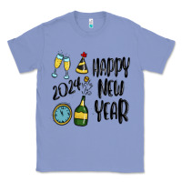 Colony Blue happy new year 2024 Classic Tee - MaliasSmallBusiness