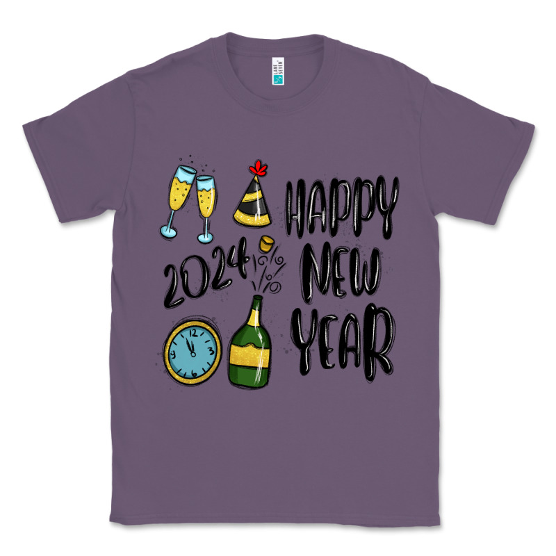 Happy New Year 2024 Classic Tee by MaliasSmallBusiness | Teevron