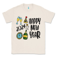 Natural happy new year 2024 Classic Tee - MaliasSmallBusiness