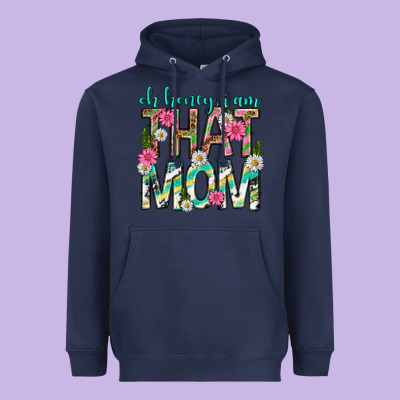 Oh Honey I Am That Mom Mothers Day Heavyweight Hoodie Designed By Texasbilliewilder