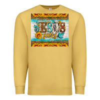 Antique Gold jesus saves tumbler Premium Sweatshirt - HRA Design Shop