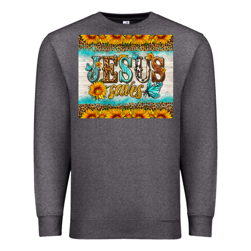 Jesus Saves Tumbler Premium Sweatshirt by HRA Design Shop | Teevron