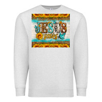 Oatmeal Heather jesus saves tumbler Premium Sweatshirt - HRA Design Shop