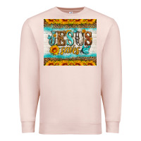 Pale Pink jesus saves tumbler Premium Sweatshirt - HRA Design Shop