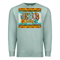 Seafoam jesus saves tumbler Premium Sweatshirt - HRA Design Shop