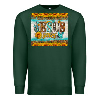 Sports Green jesus saves tumbler Premium Sweatshirt - HRA Design Shop