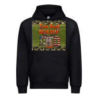 Black Best Bucking Dad Ever Urban Hoodie - LillyAllenDesigns