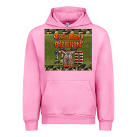 Fuchsia Pink Best Bucking Dad Ever Urban Hoodie - LillyAllenDesigns