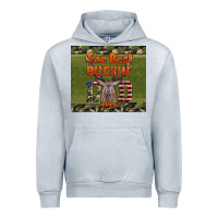 Heather Grey Best Bucking Dad Ever Urban Hoodie - LillyAllenDesigns
