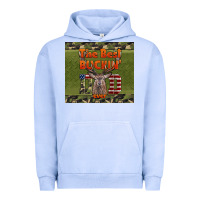 Pigment Grape Ice Best Bucking Dad Ever Urban Hoodie - LillyAllenDesigns