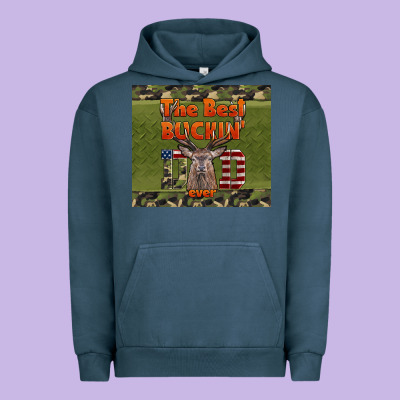 Best Bucking Dad Ever Urban Hoodie Designed By Lillyallendesigns