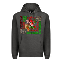 Charcoal Heather christmas Premium Hoodie - AdoDesignShop