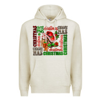 Oatmeal Heather christmas Premium Hoodie - AdoDesignShop