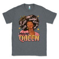 Charcoal Heather black queen Classic Tee - MaliasSmallBusiness