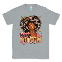 Heather Grey black queen Classic Tee - MaliasSmallBusiness