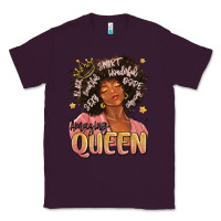 Plum black queen Classic Tee - MaliasSmallBusiness