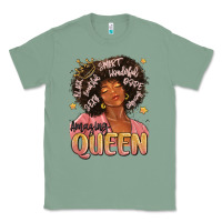 Sage black queen Classic Tee - MaliasSmallBusiness