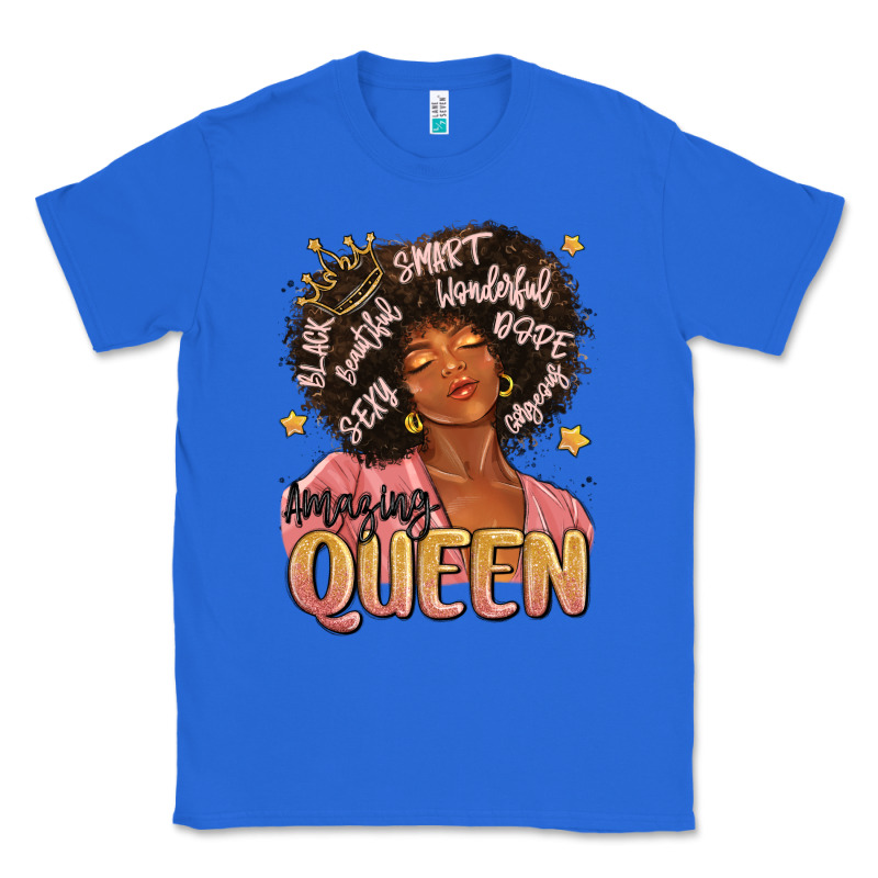 Black Queen Classic Tee by MaliasSmallBusiness | Teevron