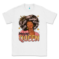 White black queen Classic Tee - MaliasSmallBusiness