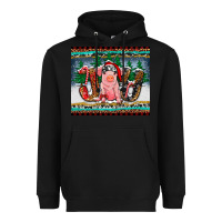 Black joy pig Heavyweight Hoodie - RanaPortraitStore