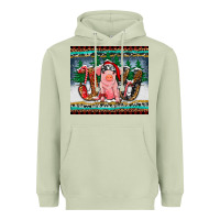 Matcha joy pig Heavyweight Hoodie - RanaPortraitStore