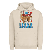 Pigment French Oak All American Llama Urban Hoodie - LillyAllenDesigns