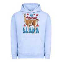 Pigment Grape Ice All American Llama Urban Hoodie - LillyAllenDesigns