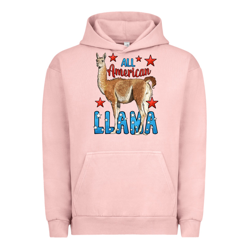 All American Llama Urban Hoodie by LillyAllenDesigns | Teevron