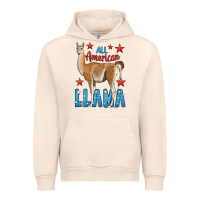 Sandshell All American Llama Urban Hoodie - LillyAllenDesigns