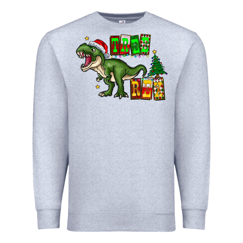 Tree Rex Premium Sweatshirt by CowhideDigitalArt | Teevron