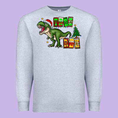 Tree Rex Premium Sweatshirt Designed By Cowhidedigitalart