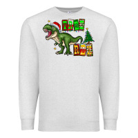 Oatmeal Heather tree rex Premium Sweatshirt - CowhideDigitalArt