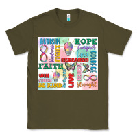 Army Green autism Classic Tee - MaliasSmallBusiness
