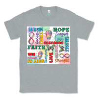 Heather Grey autism Classic Tee - MaliasSmallBusiness