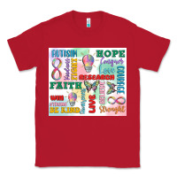 Red autism Classic Tee - MaliasSmallBusiness