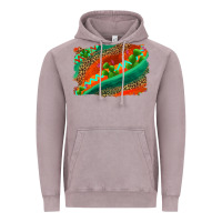 Vintage Zinc westerb aztec and leopard background Vintage Hoodie - AdoDesignShop