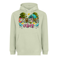 Matcha camping vibes Heavyweight Hoodie - Zillion Design Studio