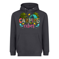 Smoke camping vibes Heavyweight Hoodie - Zillion Design Studio